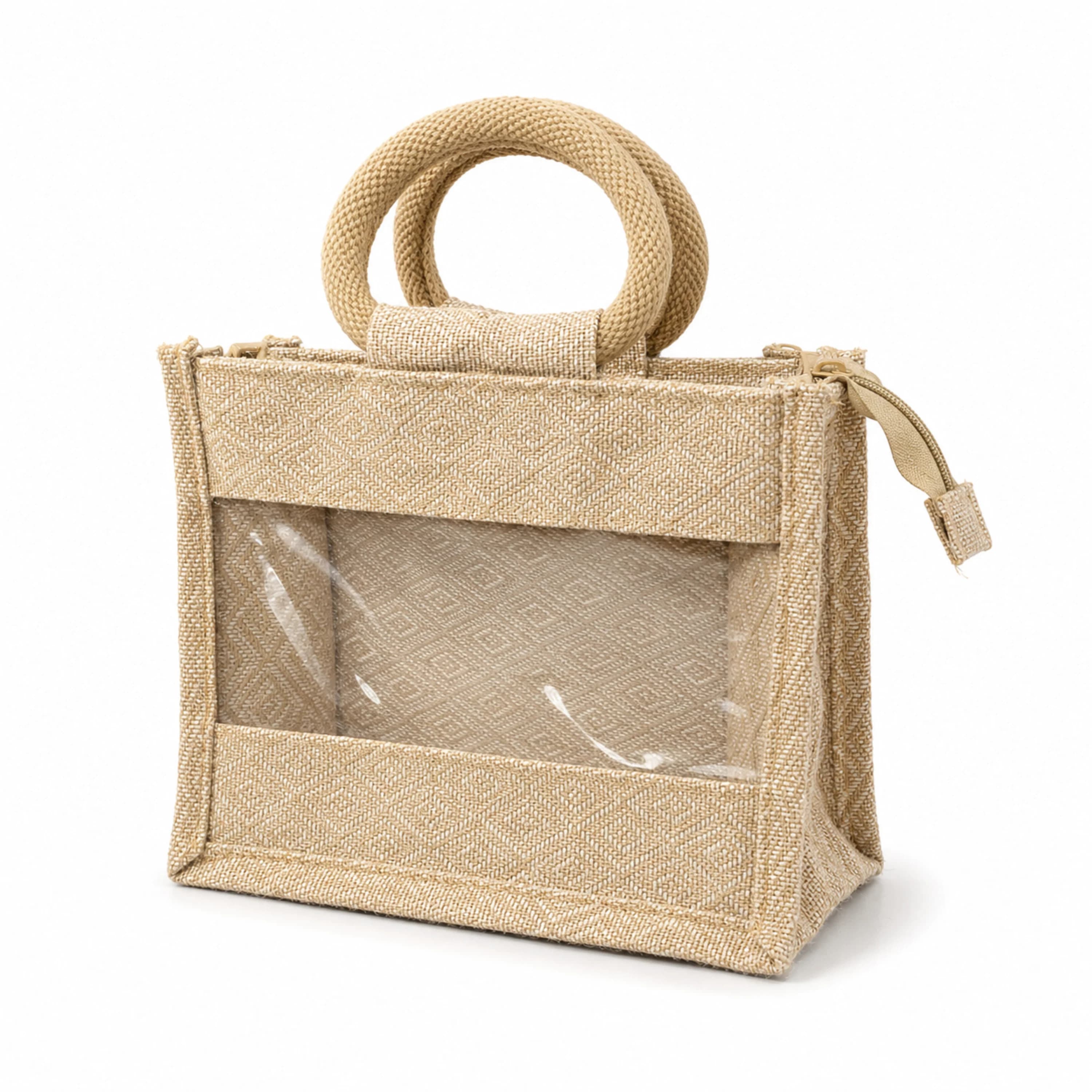 Kajukatli Jute Bag with Window