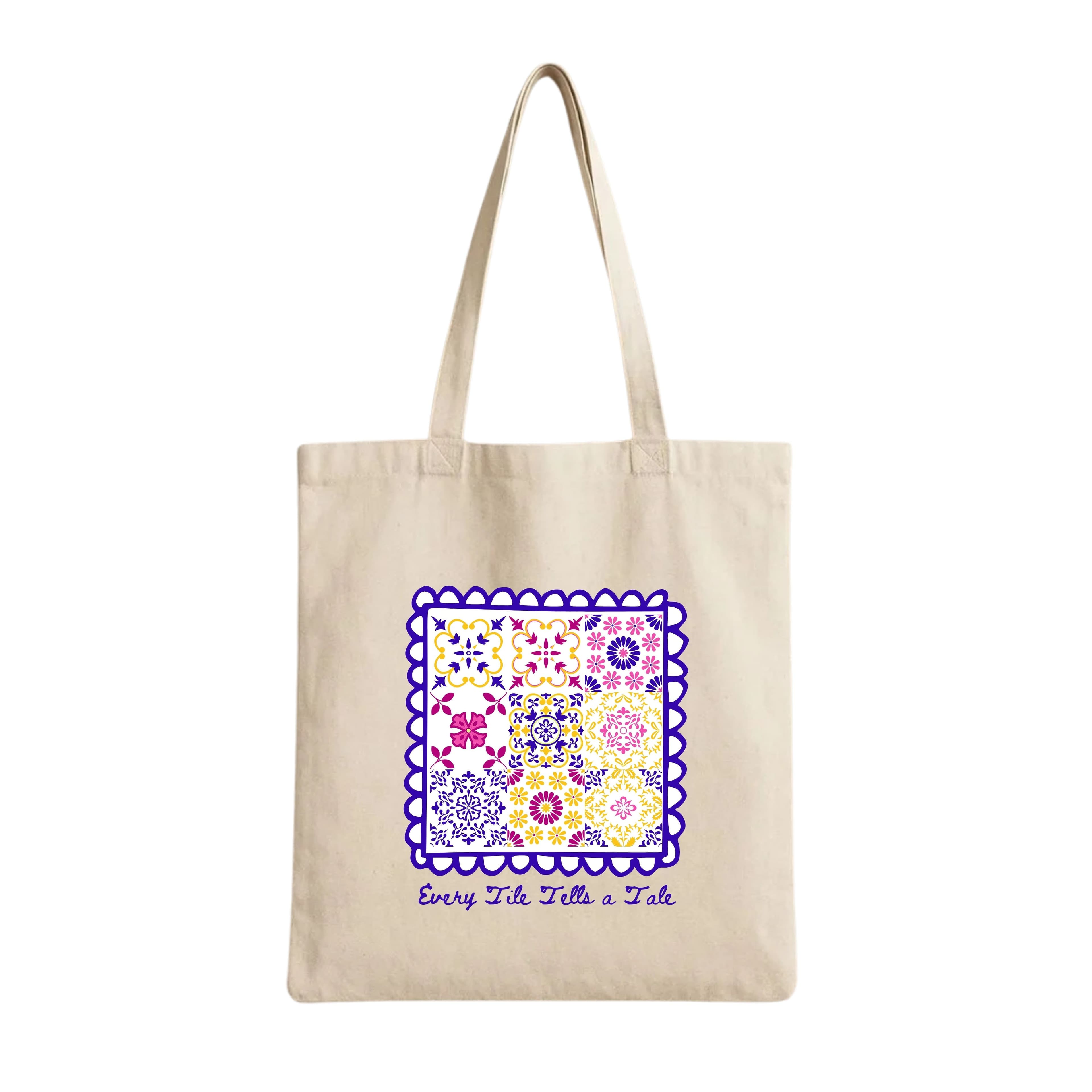 Tote Bags (Every Tile Tells a Tale) 230 GSM Cotton Bags