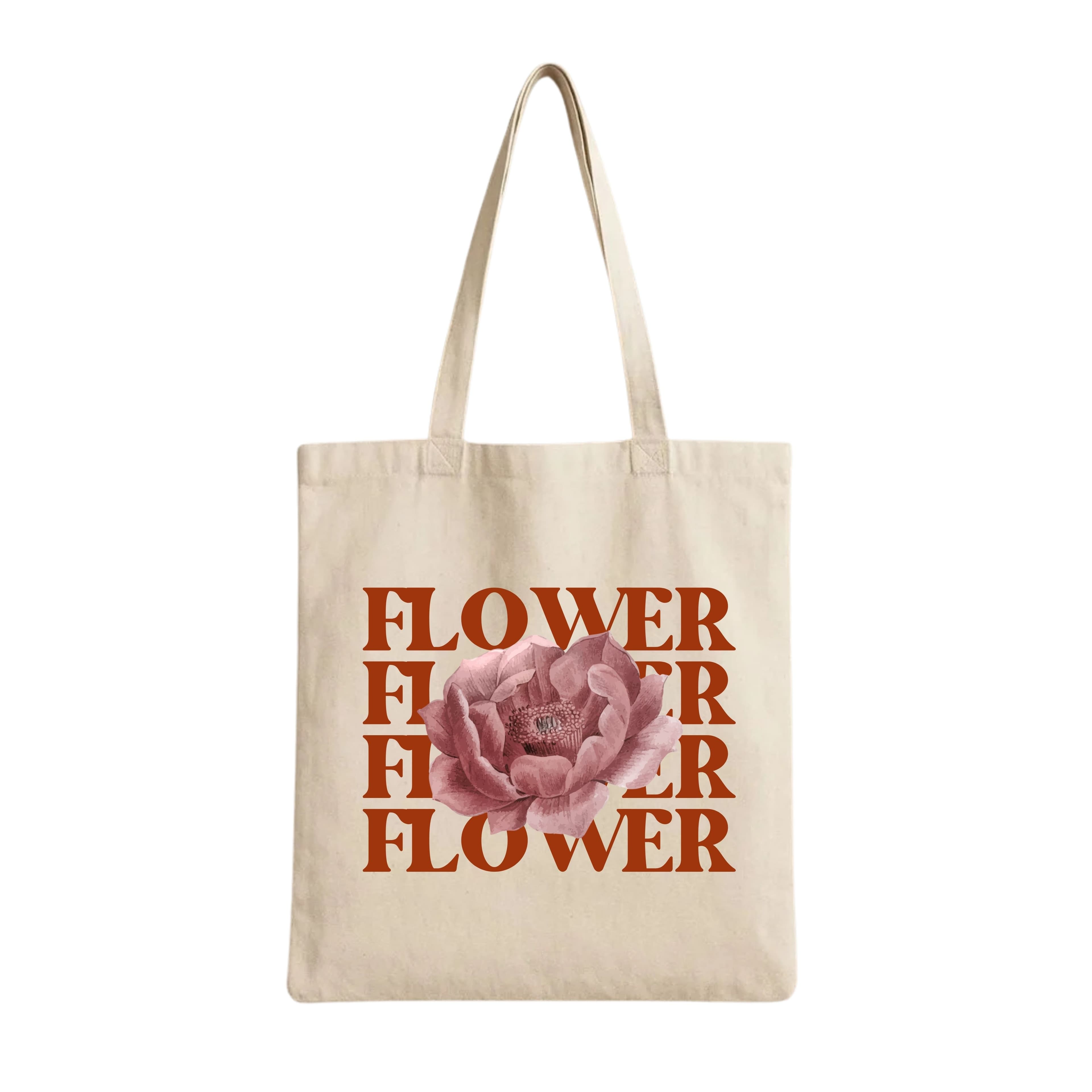 Tote Bags (Flower Flower) 230 GSM Cotton Bags