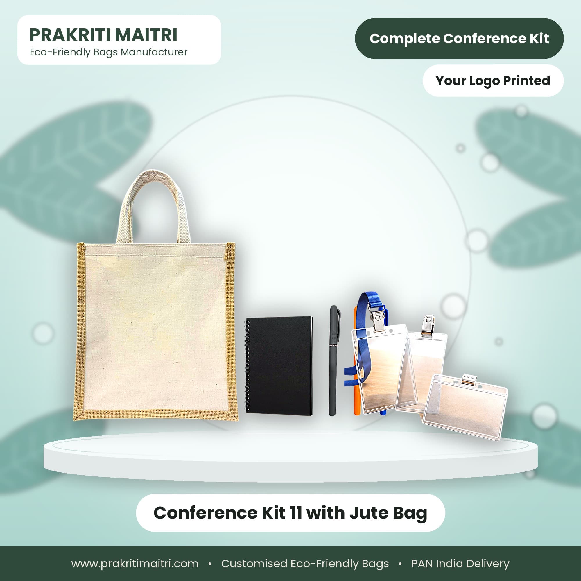 Conference Kit 11 with Jute Bag