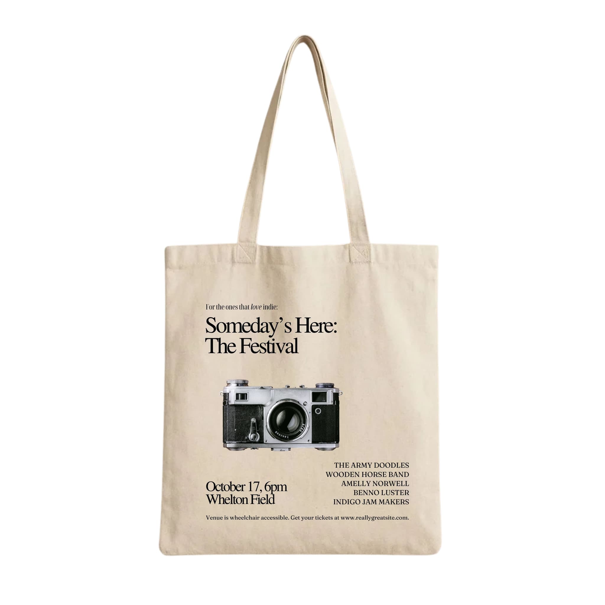 Tote Bags (Someday's Here The Festival) 230 GSM Cotton Bags