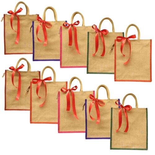 jute bags for lunch bags